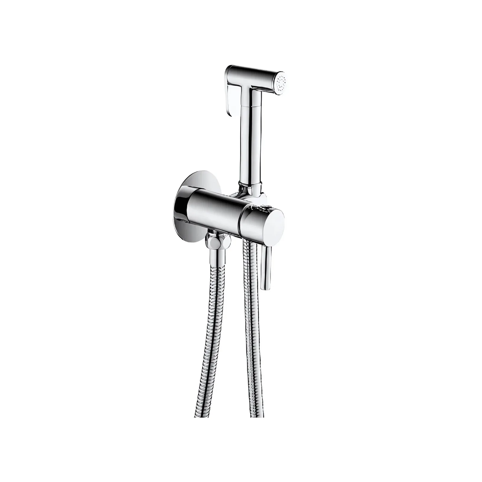 Ducha Higiênica Doka Com Monocomando Quente E Frio Chrome