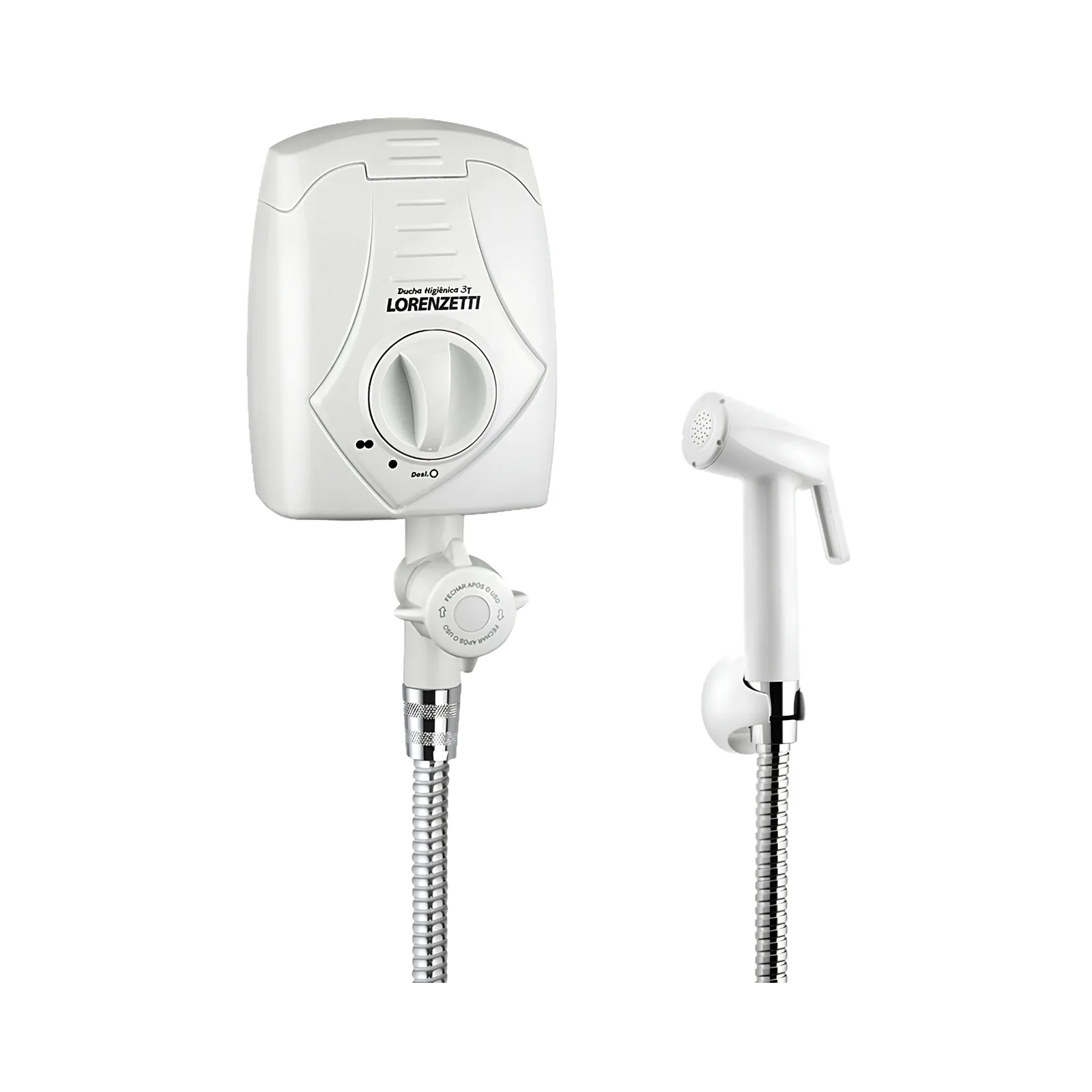 Ducha Higiênica Elétrica 3T Branca 127V 4000W Lorenzetti