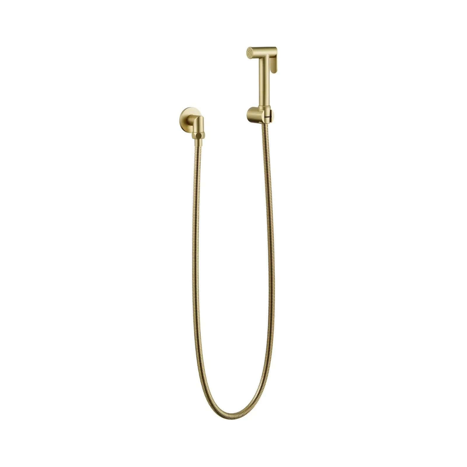 Ducha Higienica Sem Registro Brushed Gold Doka