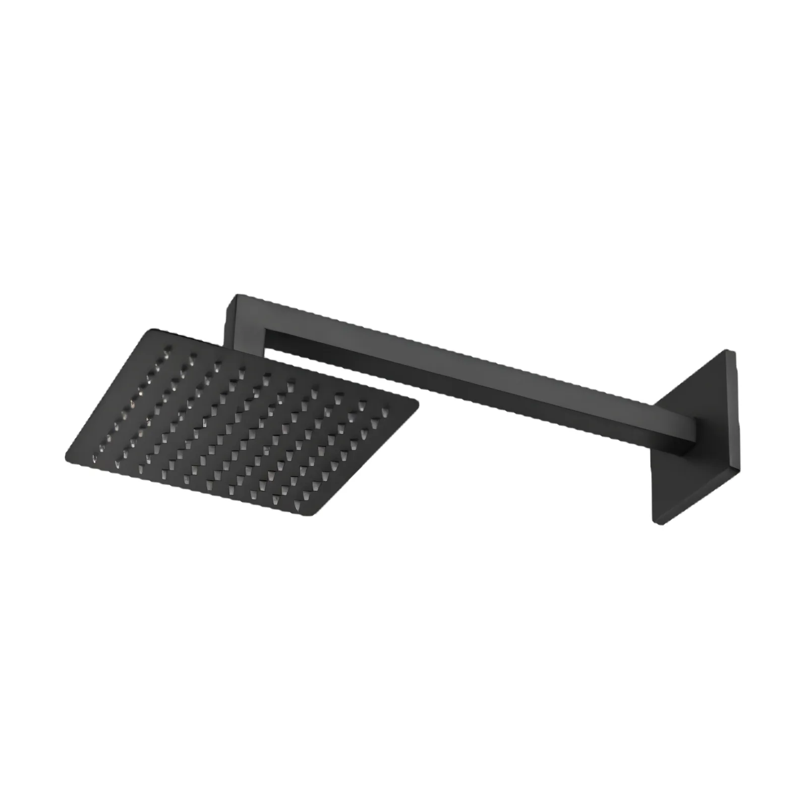 Chuveiro de Parede Cubit 65 Cano de 400mm Preto Matte Meber