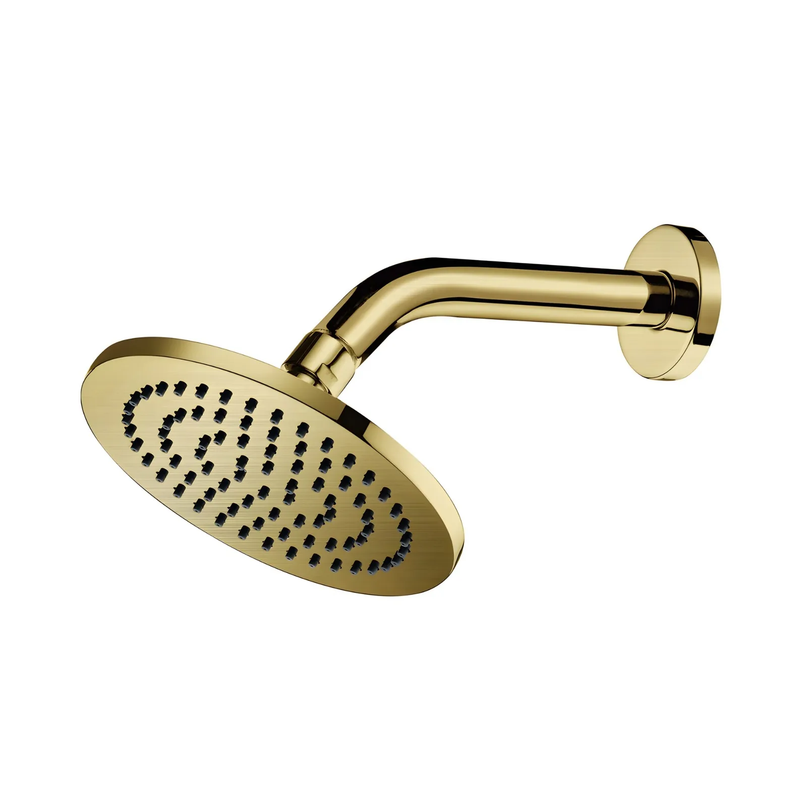 Ducha Redonda Ouro Escovado Lexxa Lx8001