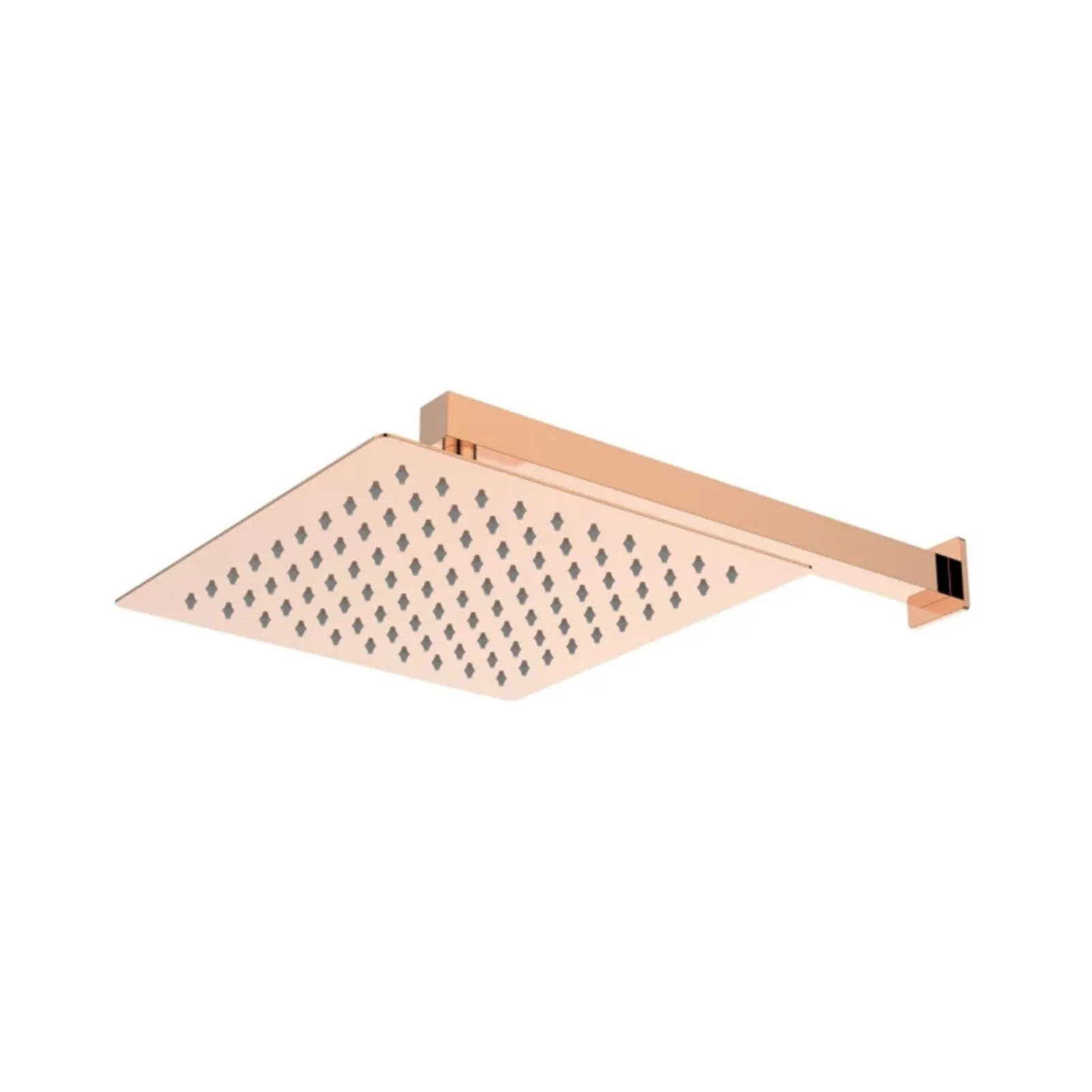 Ducha slim quadrado 30cm Rose Gold Dex Del Toro