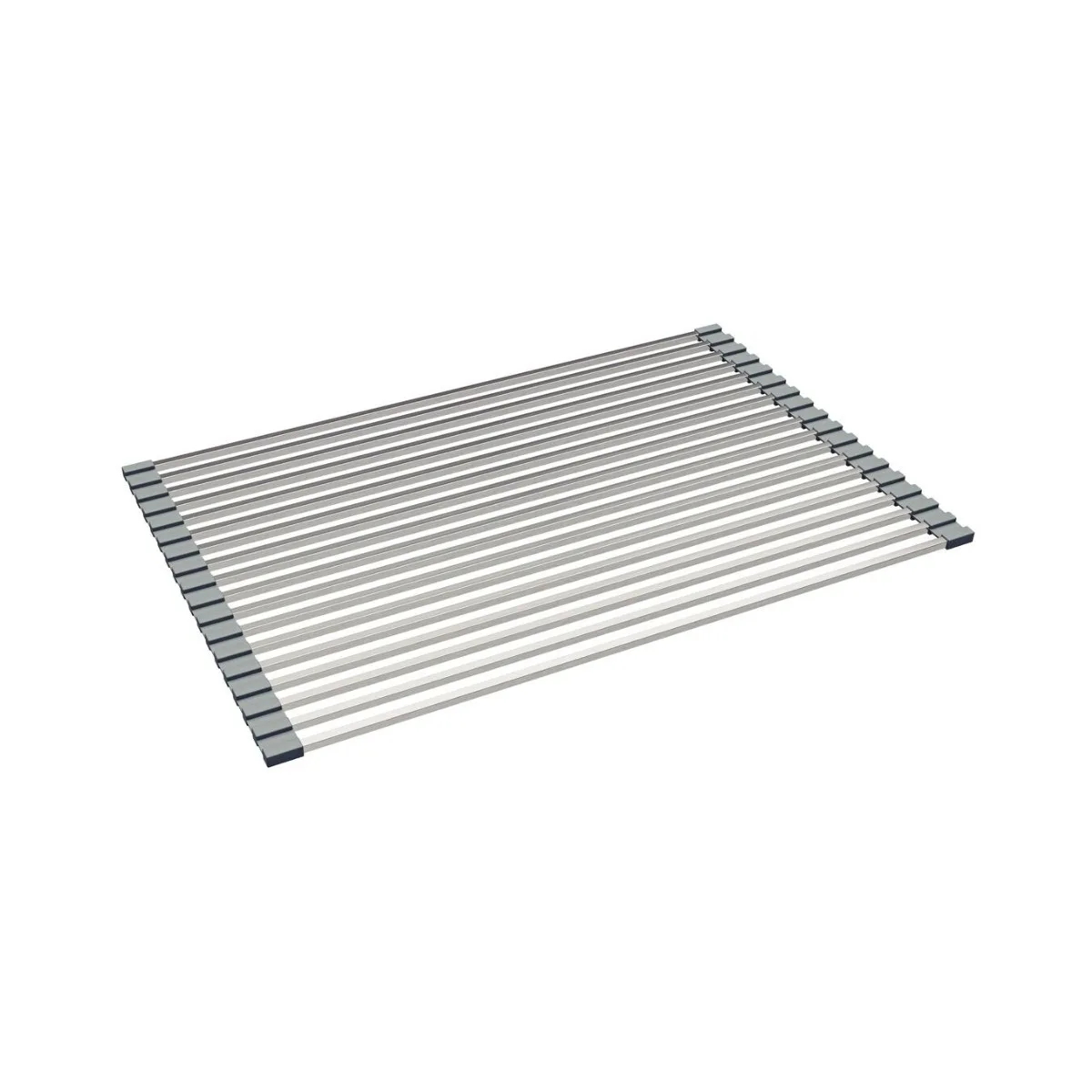 Escorredor de Louças FlexĂvel 50x33cm Tramontina Inox e Silicone