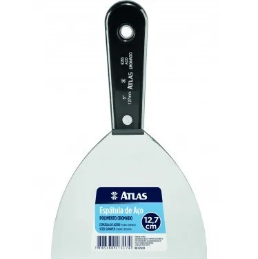Espátula Atlas 130mm Aço Cromado REF-6255/20