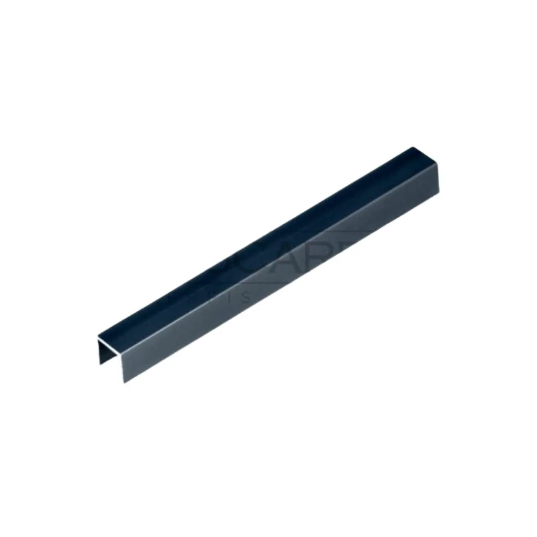 Filete Alumínio Anodizado 3m 10x10 Viscardi Luxor Titanium
