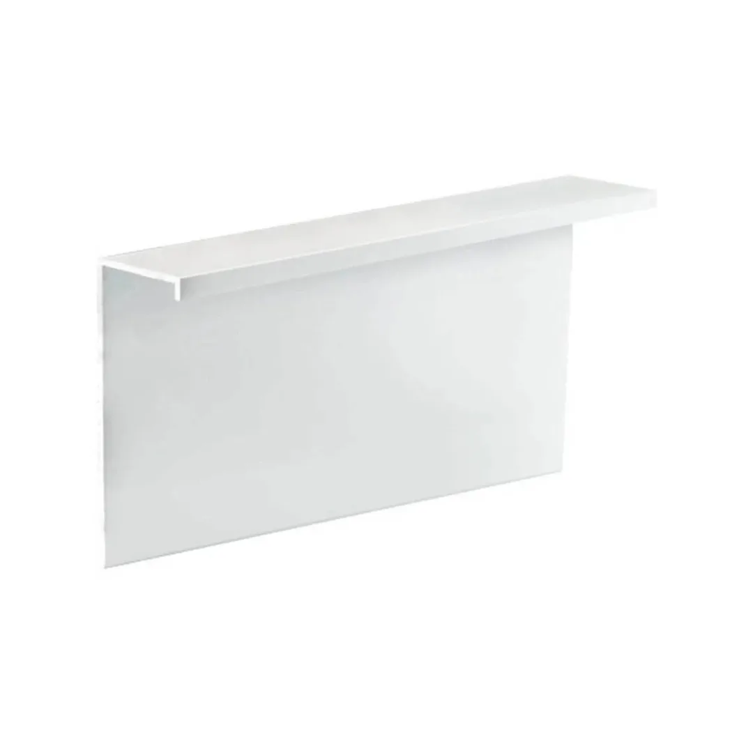 Filete Alumínio Pintado Blanc Matte 3m 2x5 Viscardi Capri