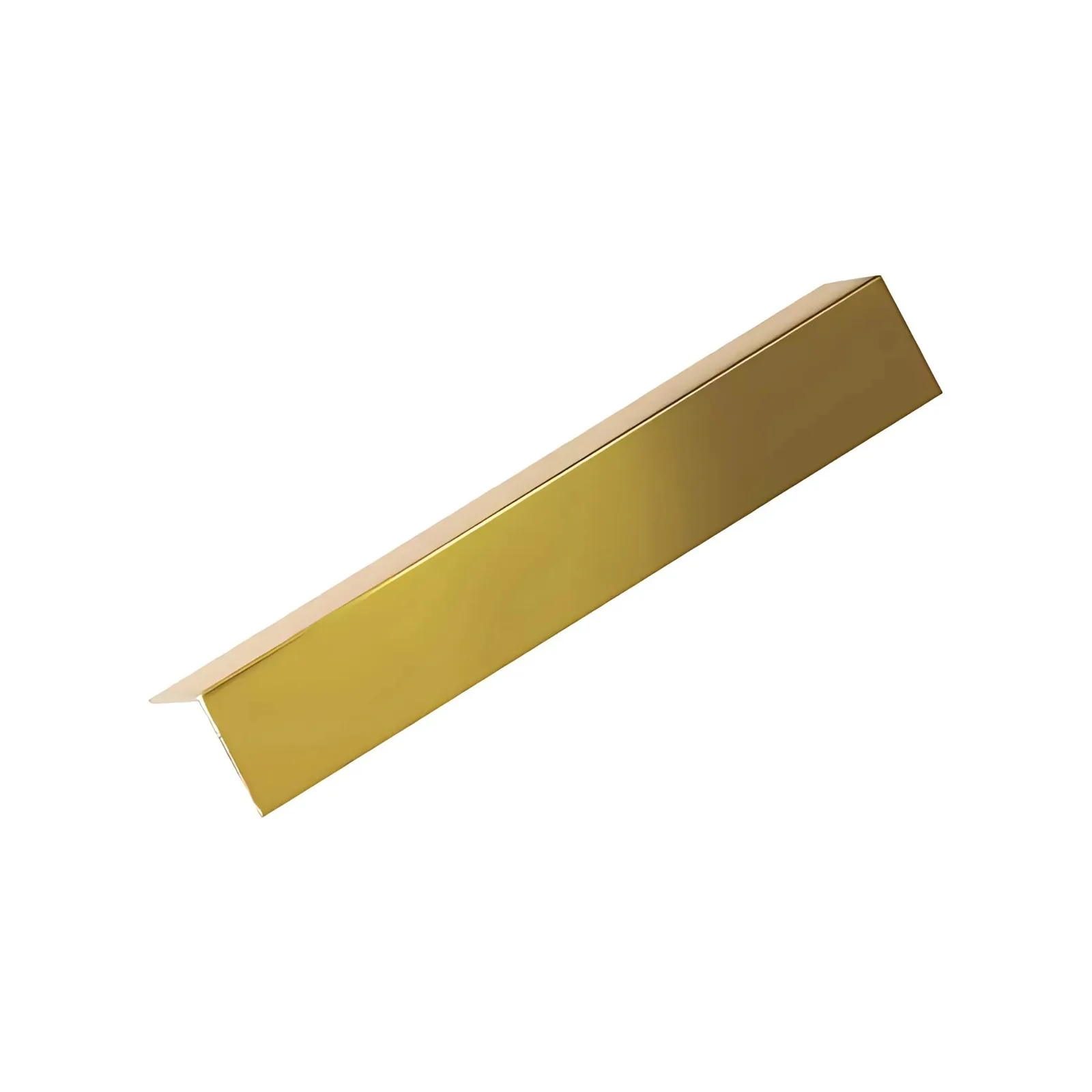 Filete Golden Alumínio Anodizado 16x16 3m Viscardi Siena