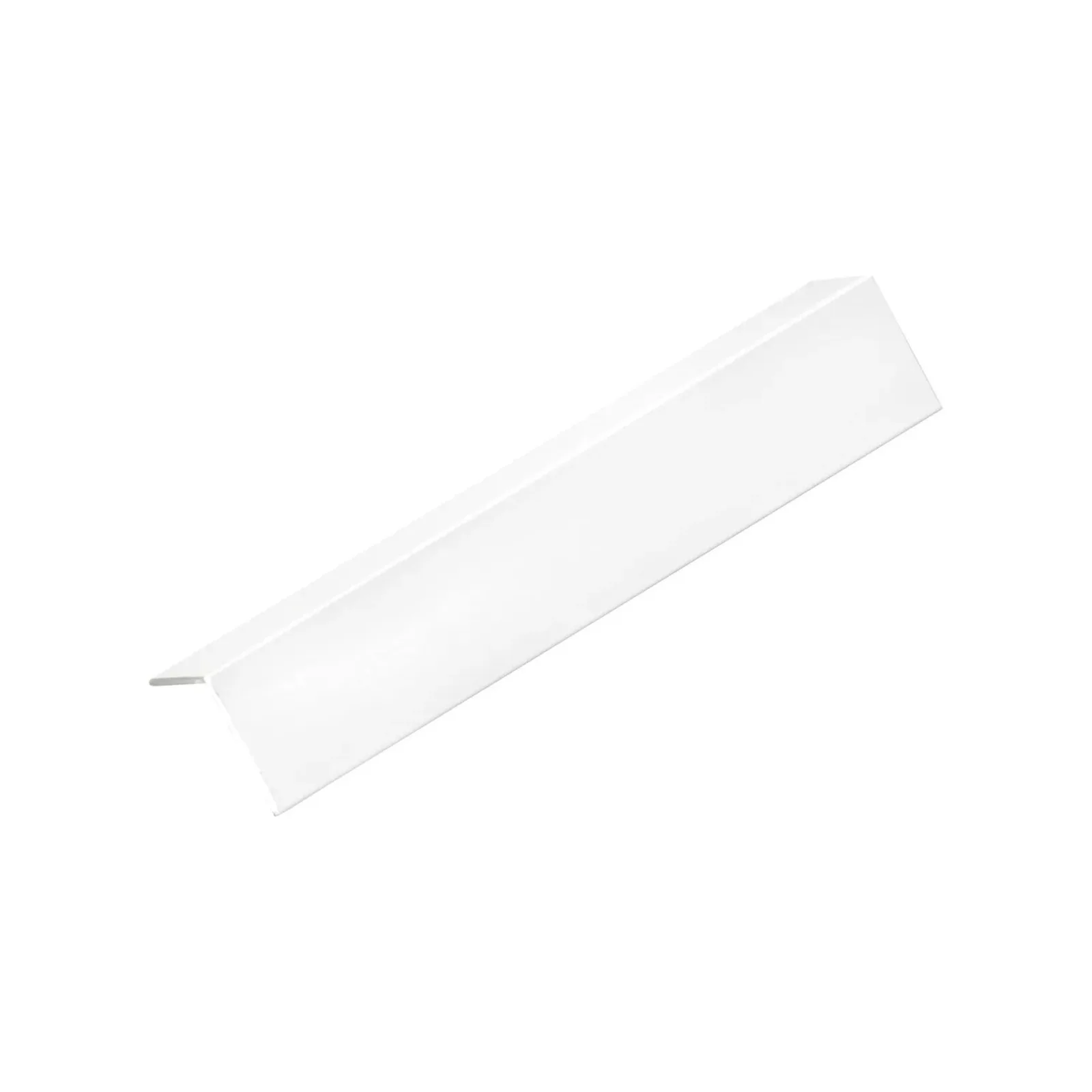 Filete Viscardi Branco Brilho 3m 16x16 Alumínio Pintado Siena