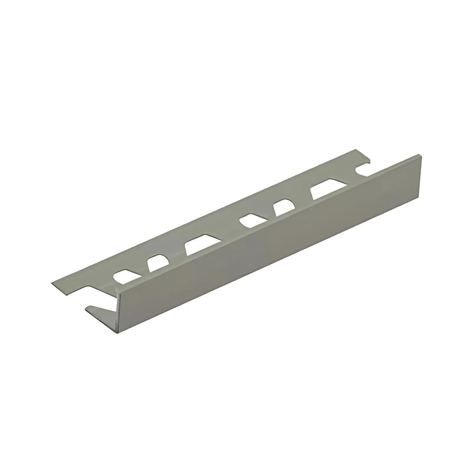 Filete Gray Brilho Alumínio Pintado 3m 3x10 Viscardi Ravena