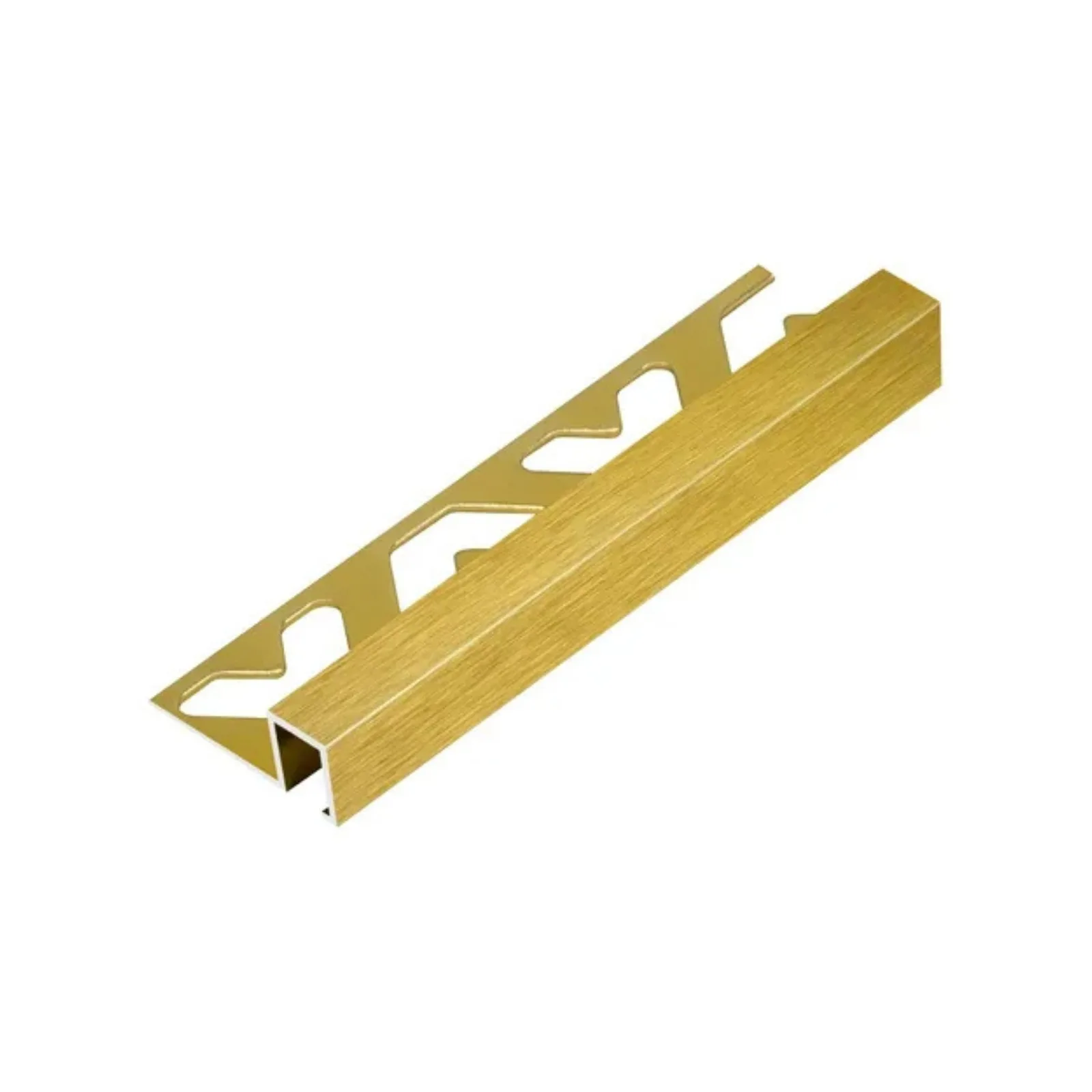 Filete Viscardi 3m Alumínio Anodizado 10x12 Firenze Golden Matte