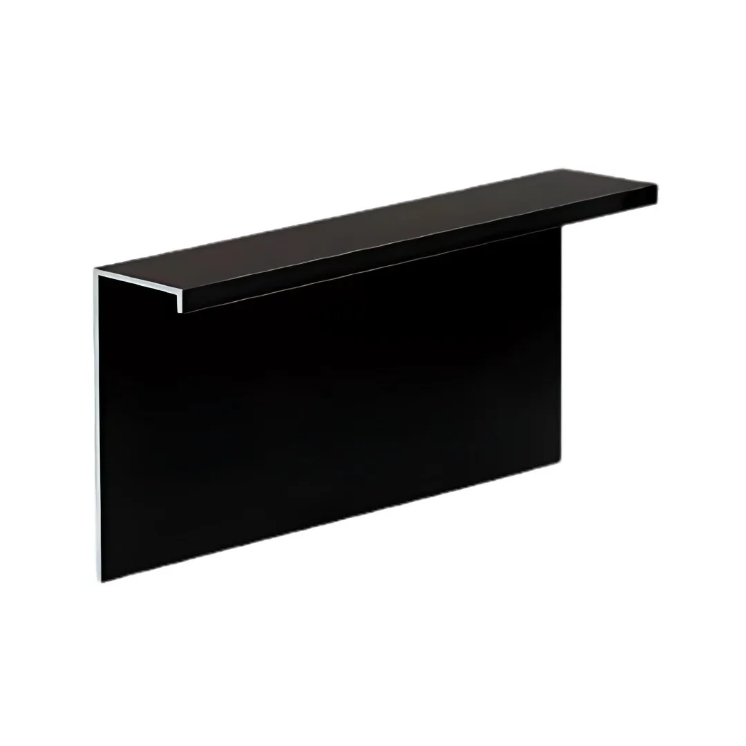 Filete Viscardi Alumínio Black Matte 3m 2x5 Capri