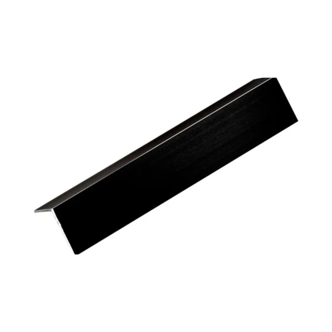 Filete Viscardi Black Matte Alumínio 3m 19x19 Siena