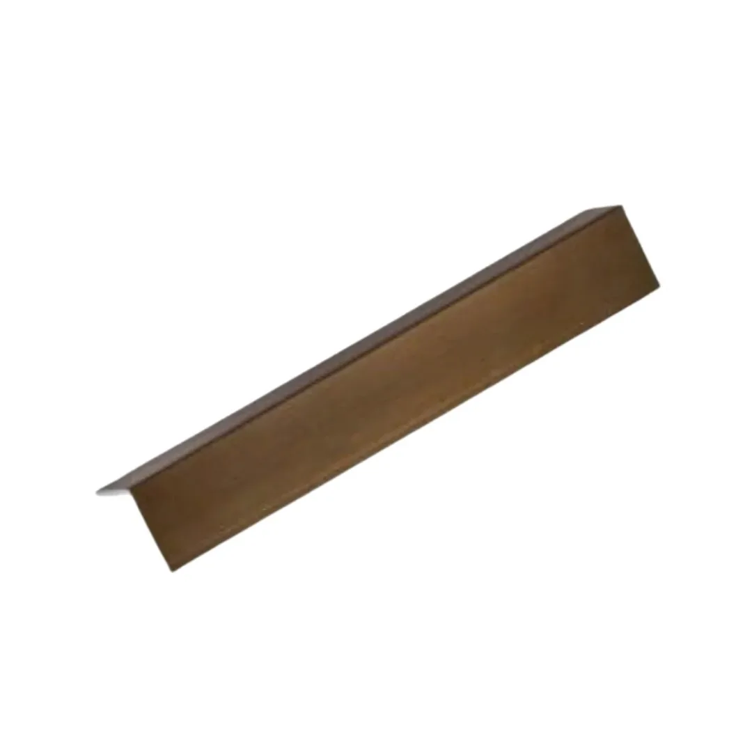Filete Viscardi Alumínio Anodizado Brass Matte 3m 16x16 Siena
