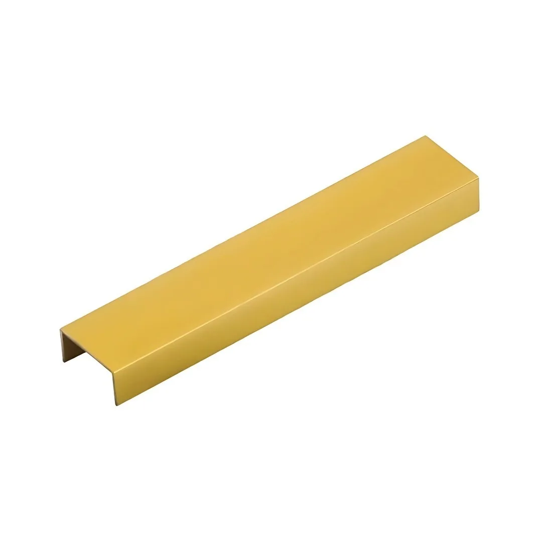 Filete Viscardi Alumínio Anodizado Golden Matte 3m 10x20 Luxor