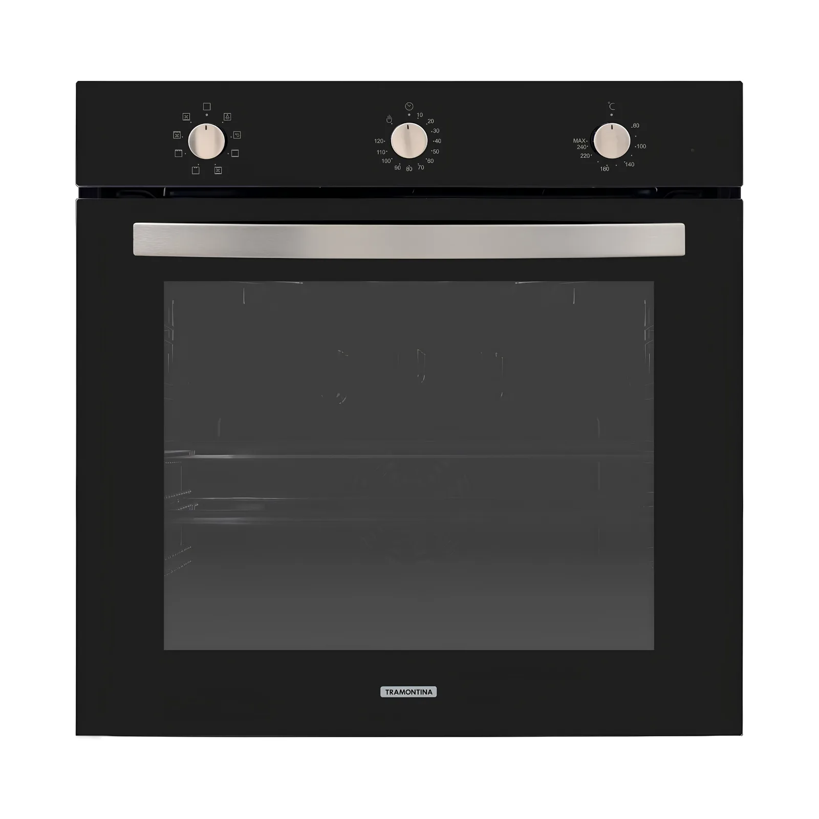 Forno Elétrico de Embutir Preto Tramontina Glass Cook