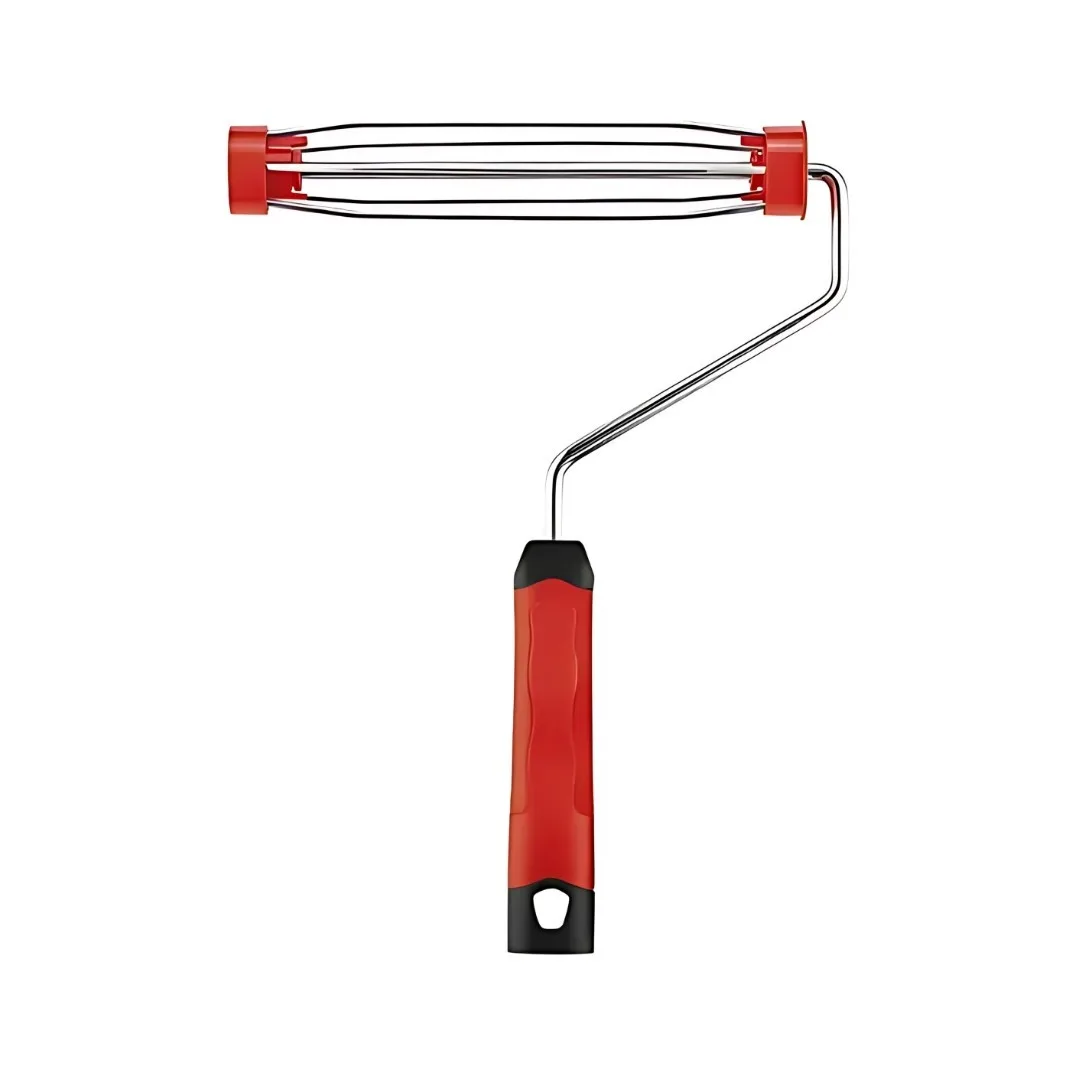 Garfo De Pintura Atlas Gaiola Com 5 Arames 23cm Vermelho