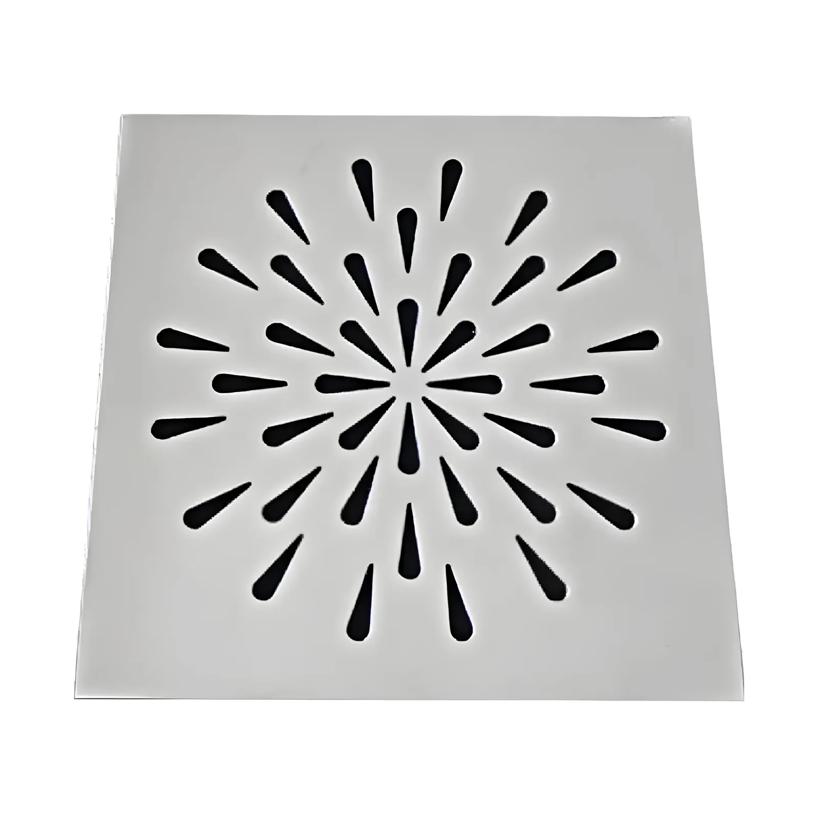 Grelha Gota S/Base Inox 15x15 Invinox 5003/1