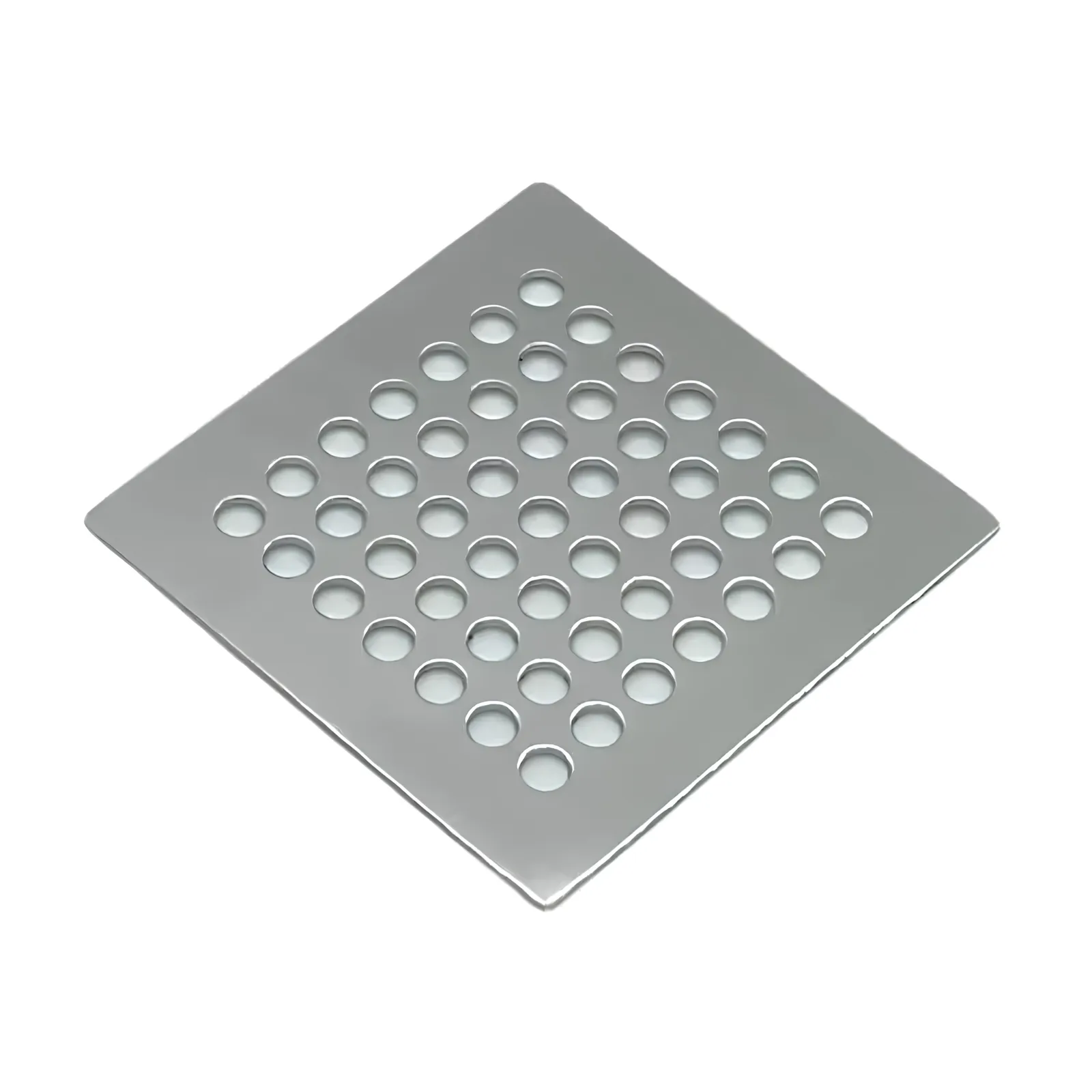 Grelha Reto Redondo S/Base 15x15 Inox Invinox 5007/1