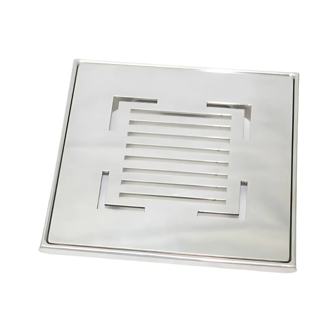 Grelha Flat Invinox 15x15 Inox sem Base