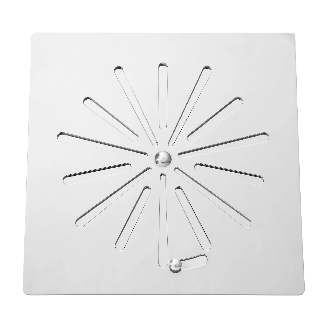 Grelha Abre Fecha S/base Inox 15x15 Invinox 6001/1
