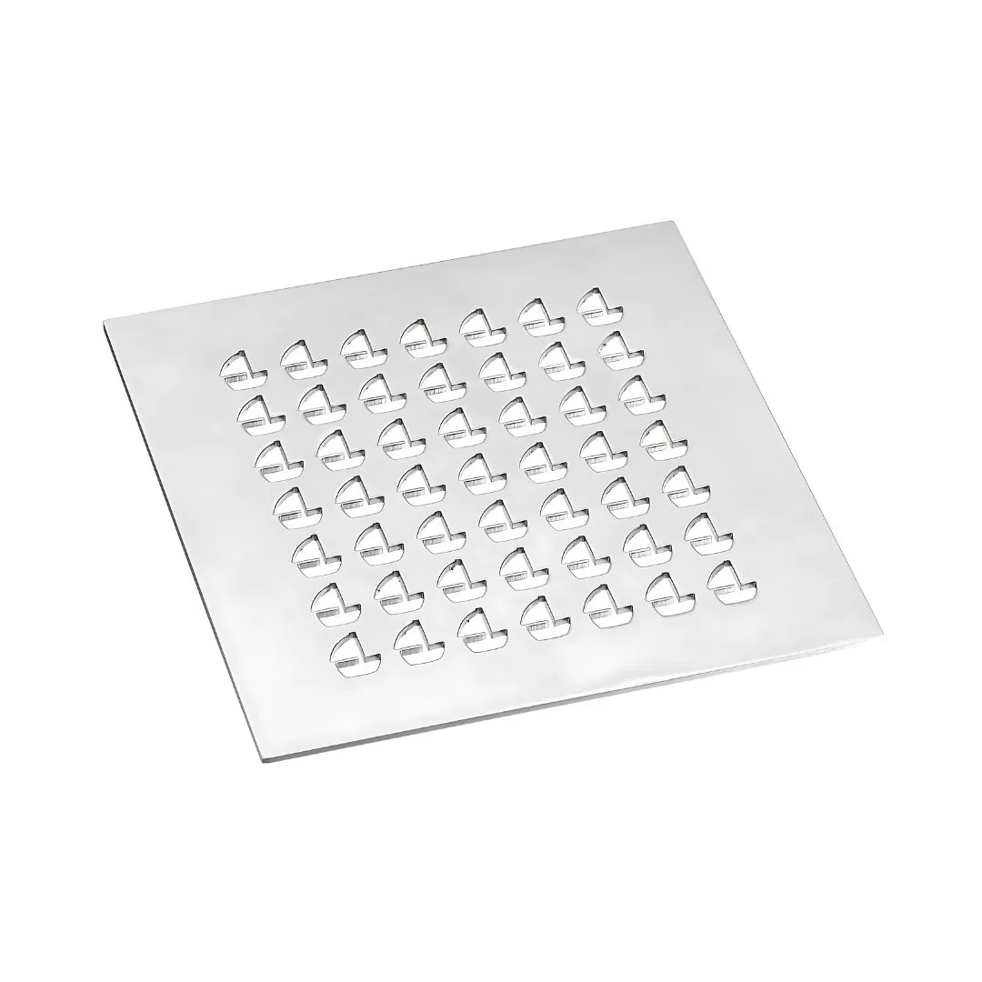 Grelha Barquinhos Invinox Inox 10x10 sem Base