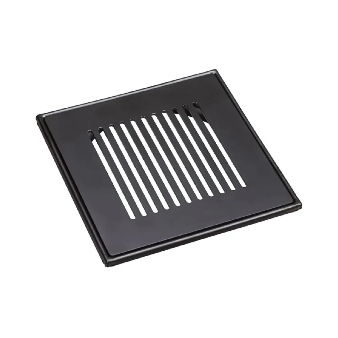 Grelha Invinox Black Matte 15x15 com Base