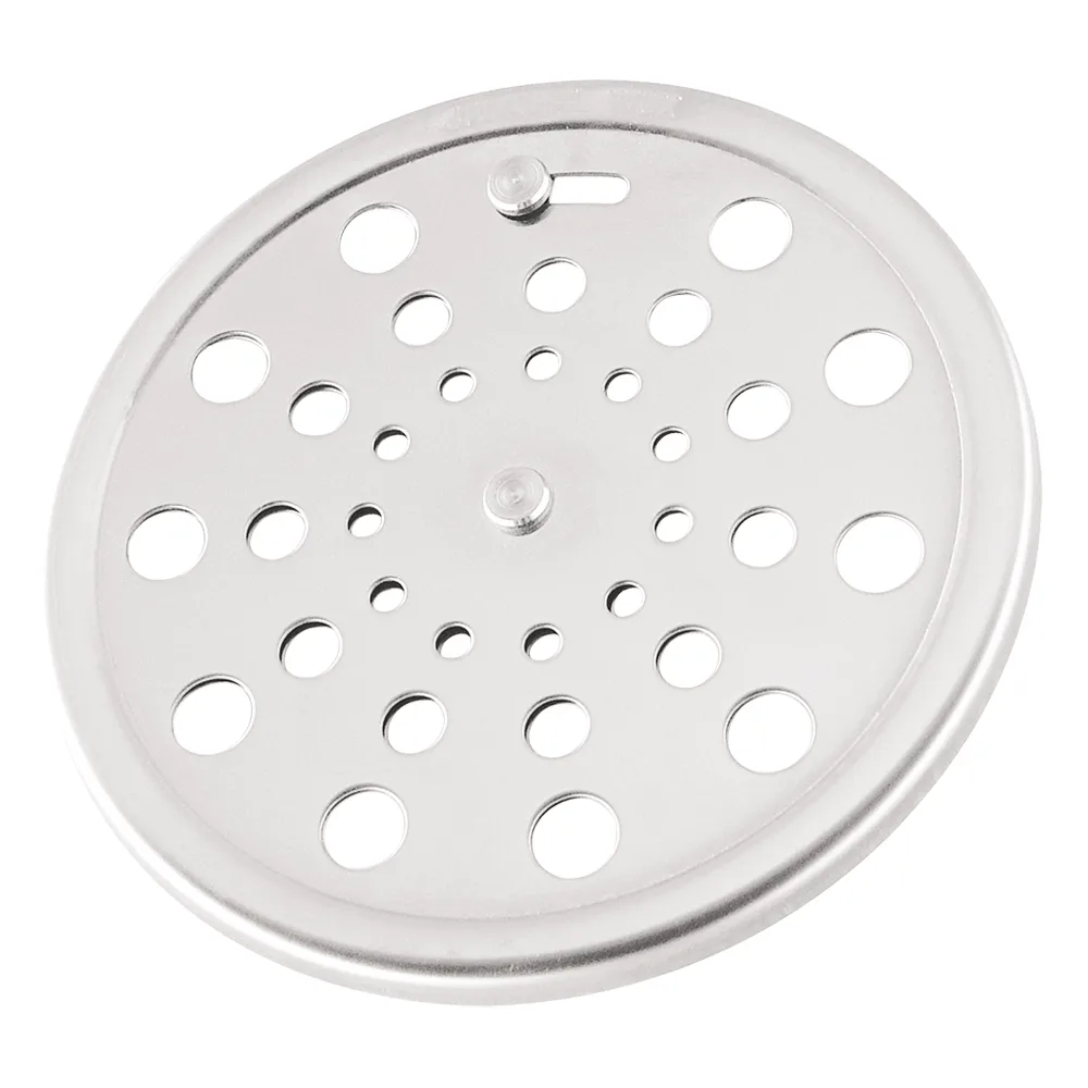 Grelha Jackwal 10cm Cromado Redonda com Fecho