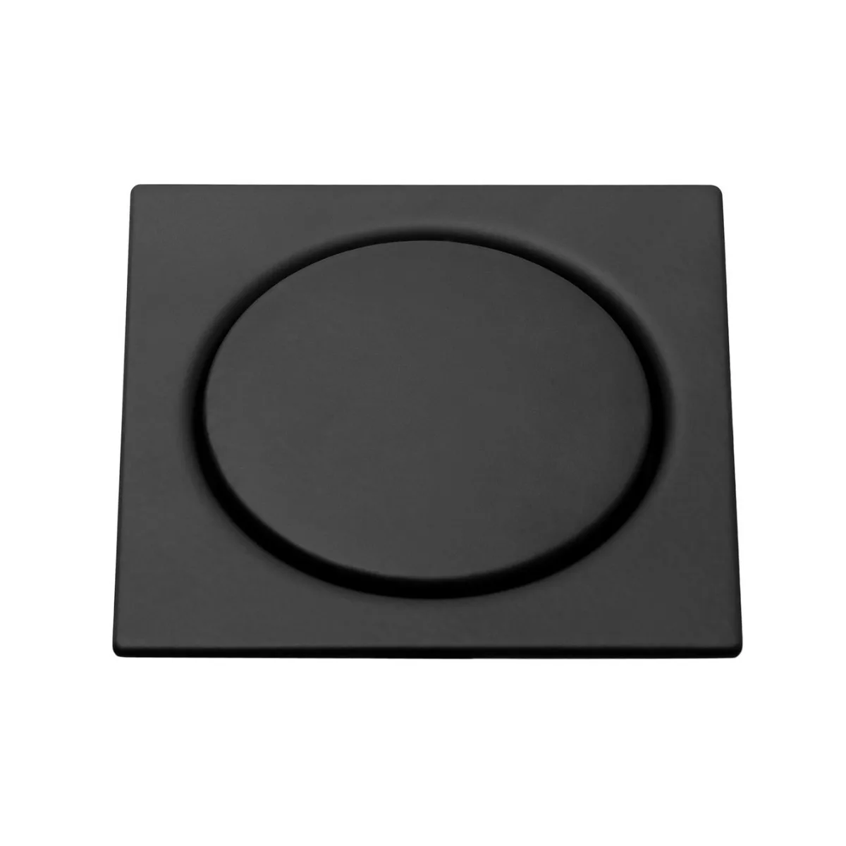 Grelha Meber Quadrada 15x15 Fechamento Pressão Preto Matte