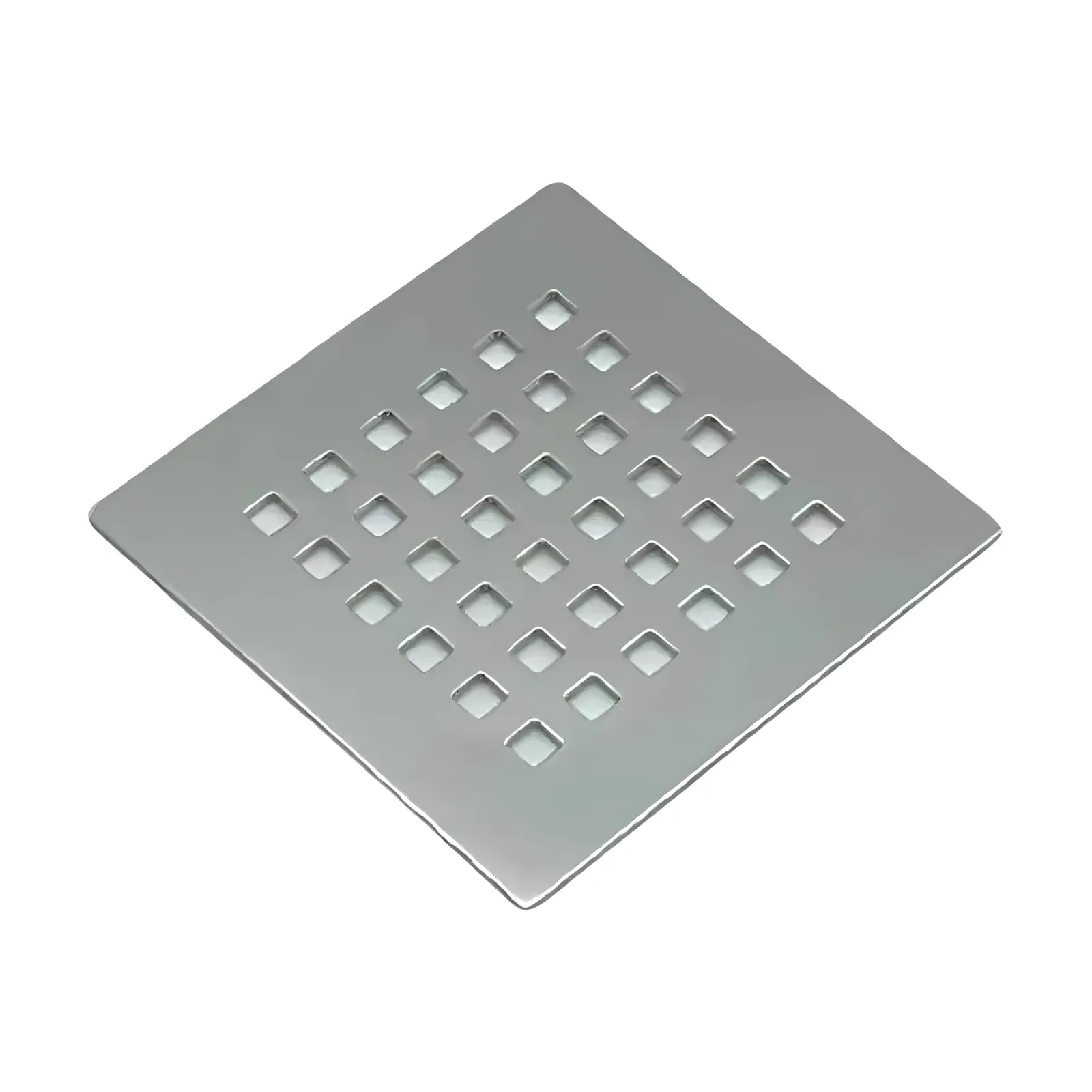 Grelha Quadrado Reto S/ Base 15x15 Inox Invinox 5008/1