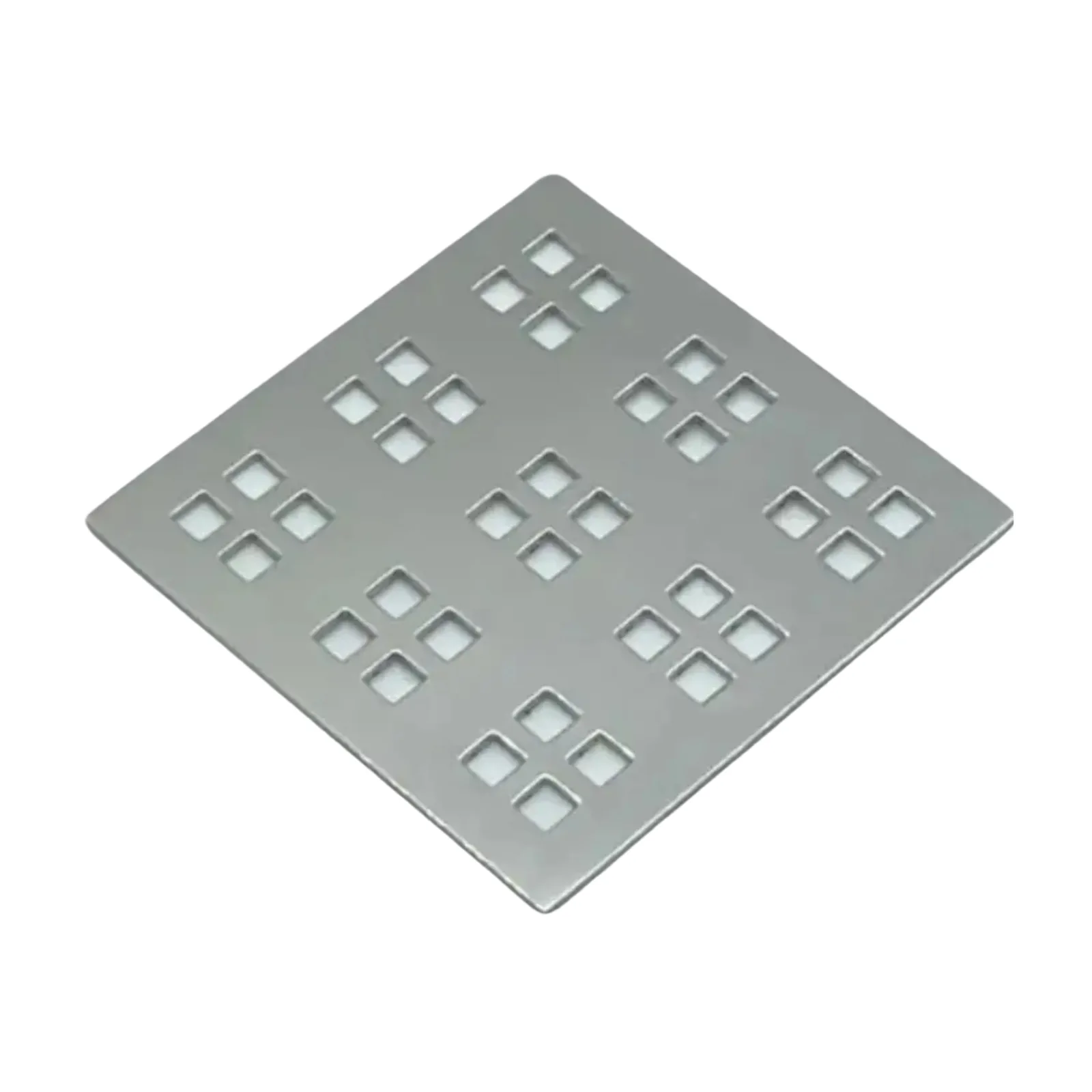 Grelha Quadrado S/Base Inox 15x15 Suprema Invinox 5015/1