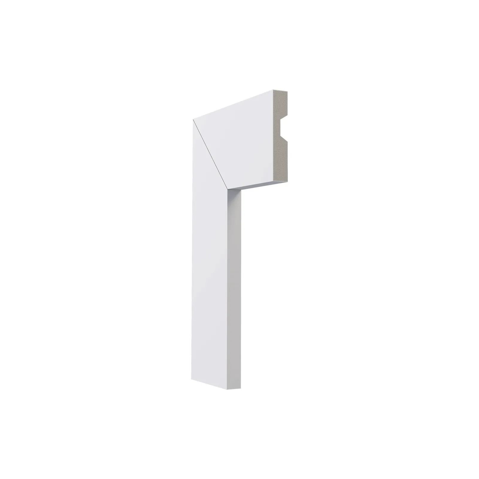 Guarnição Santa Luzia 7cm Lev-71 Barra C/2.40 Branco