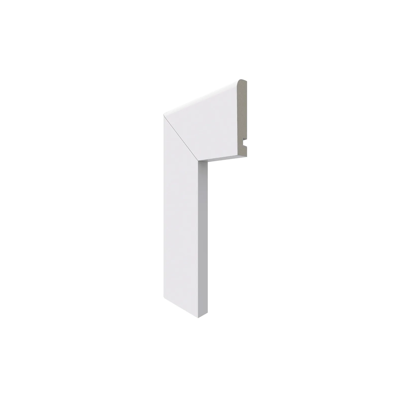 Guarnicao Santa Luzia Poliestireno 7cm 446 Pc/2,4ml Branco"