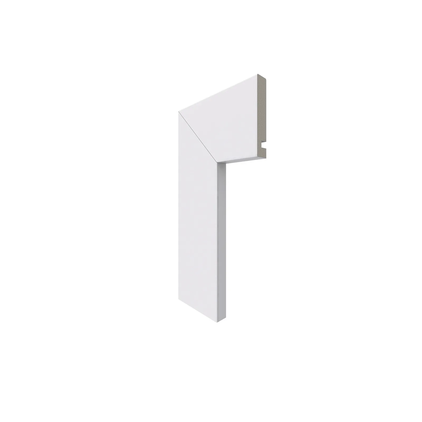 Guarnicao Santa Luzia Poliestireno 7cm 451 Barra 2,4m Branco