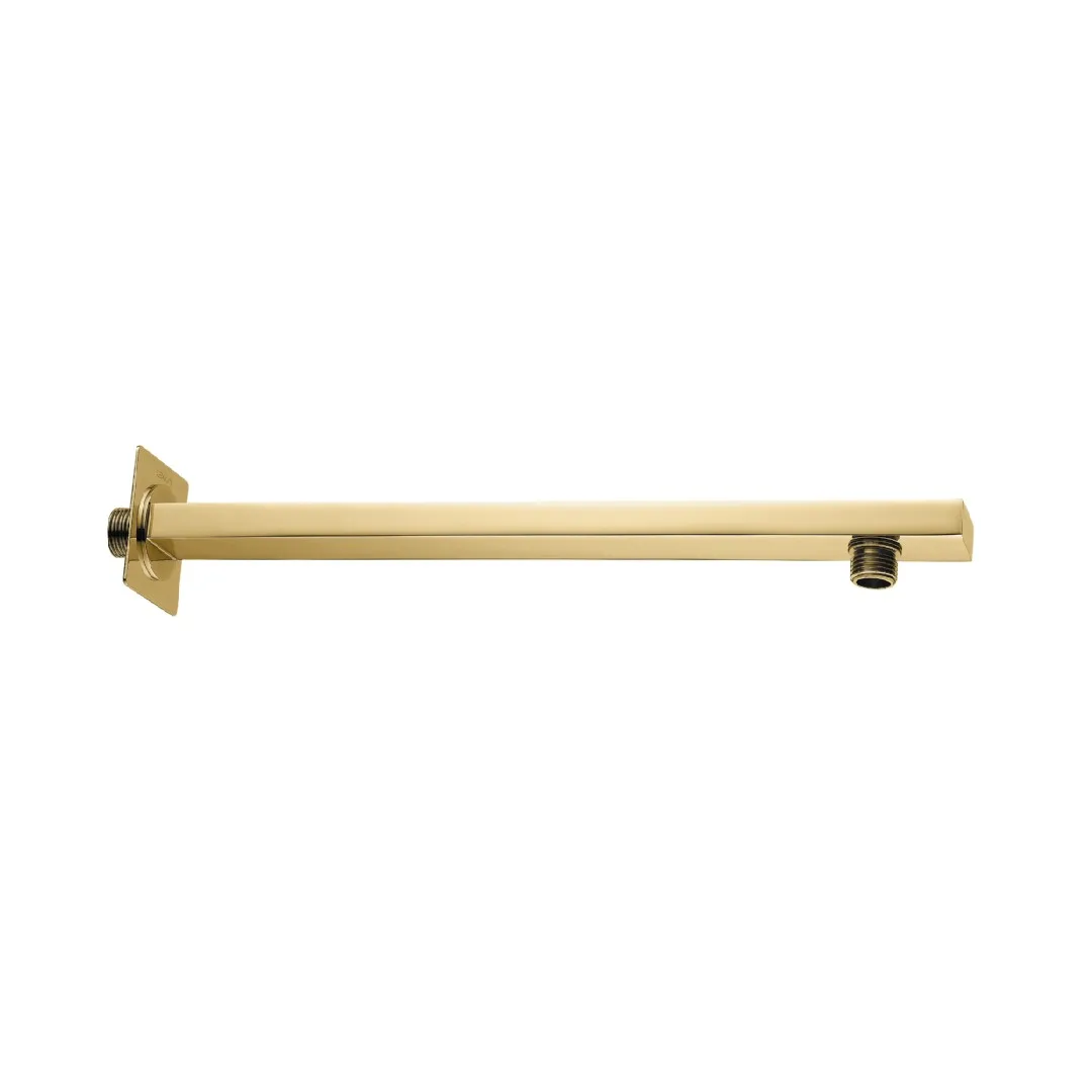 Haste de parede para Ducha 40cm Lexxa Bagno LX03G Dourado