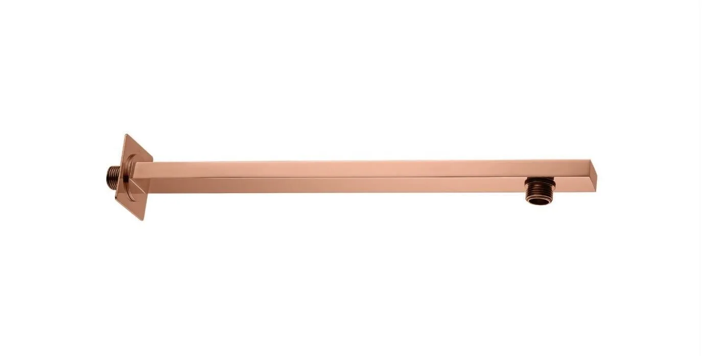 Haste para Ducha 40cm Rosé Gold Lexxa Bagno LX03RG