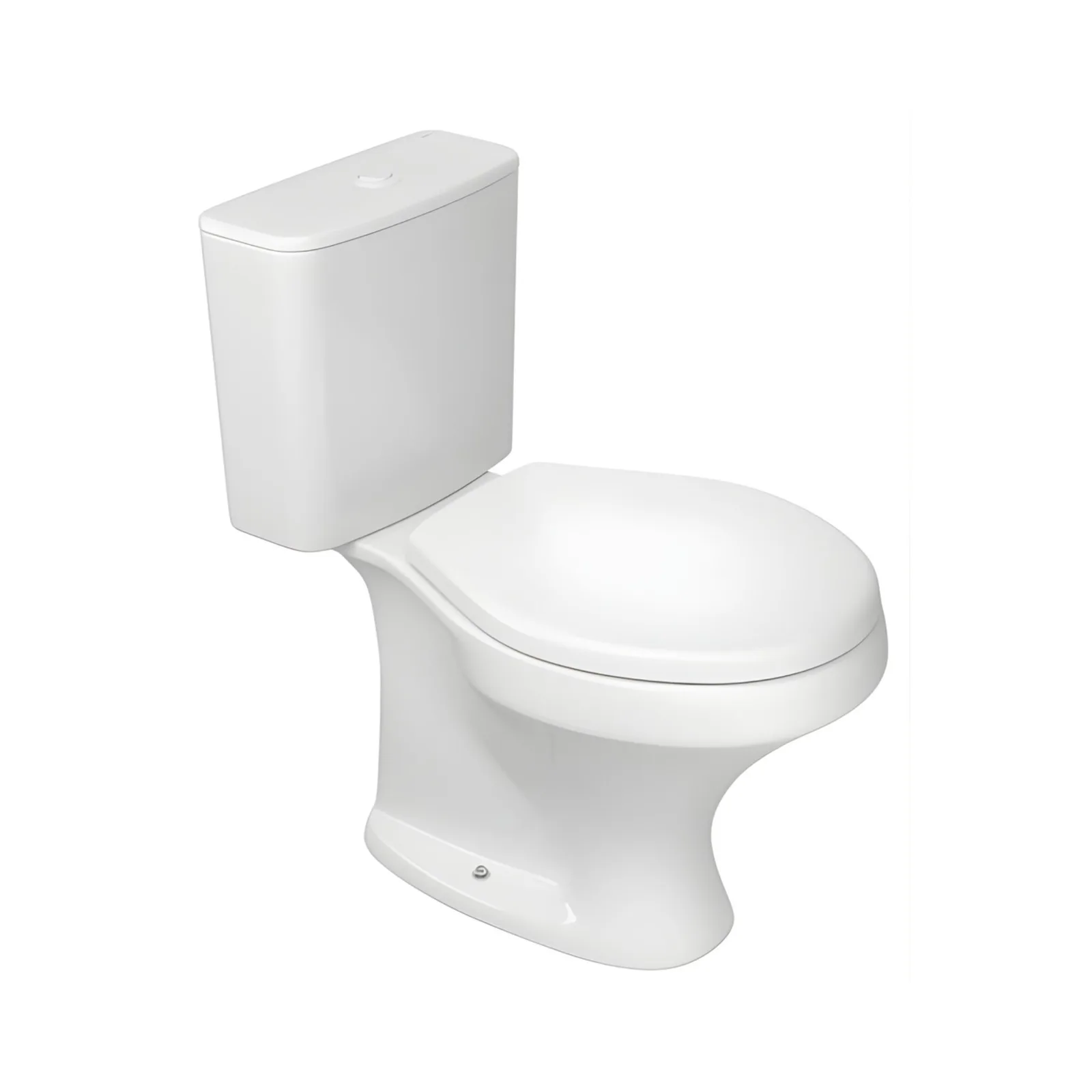 Kit Completo Bacia com Caixa Acoplada Monocromática Branco Deca Ravena