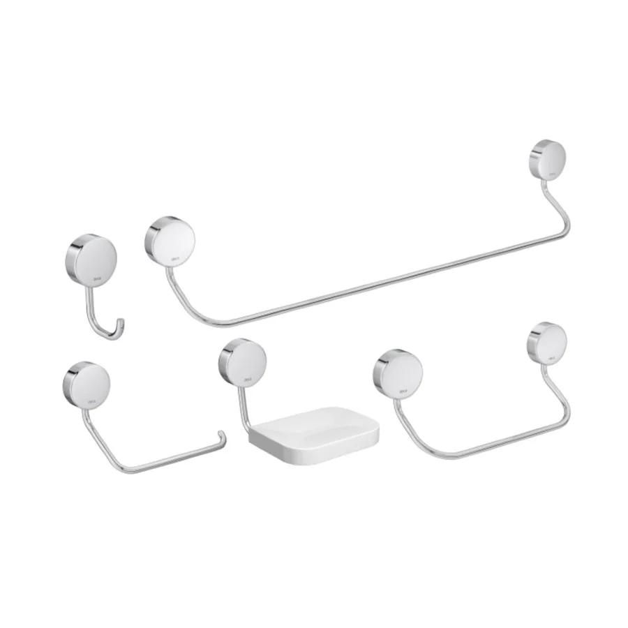 Kit de Acessórios para banheiro Deca Net Cromado