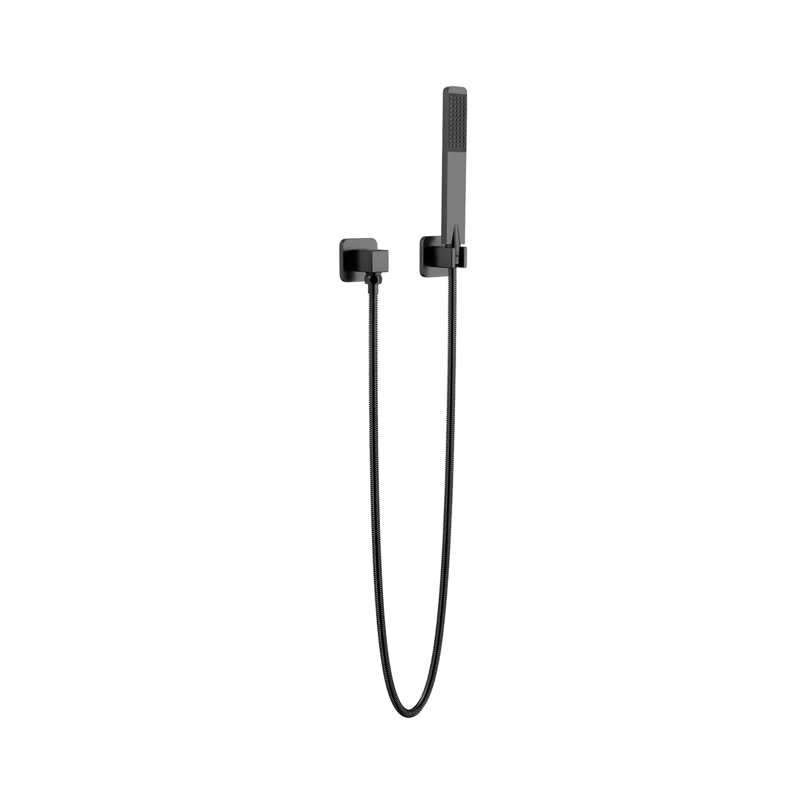 Kit de Ducha Manual para Chuveiro Gunmetal Doka Rivvo