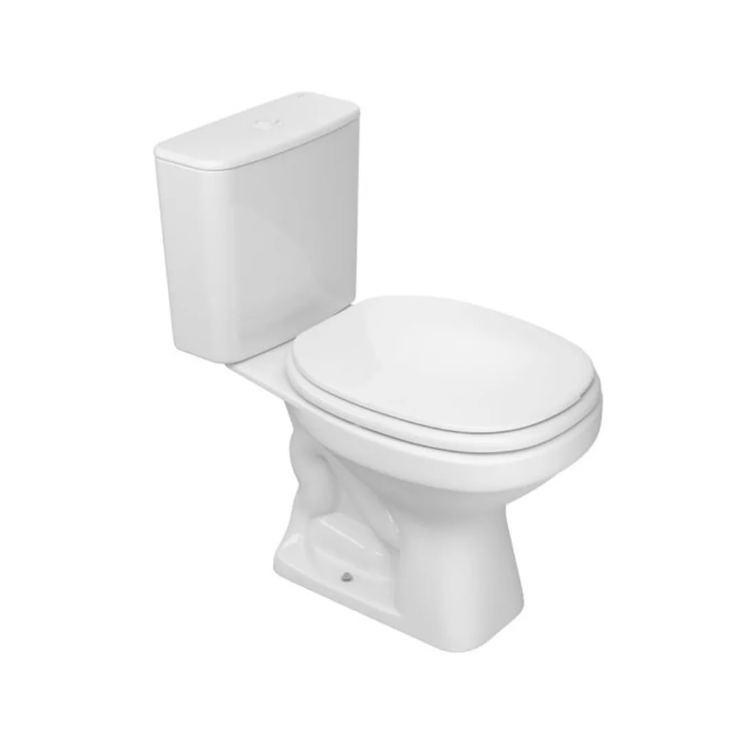 Kit Completo Bacia com Caixa Acoplada Monocromática Branco Deca Aspen
