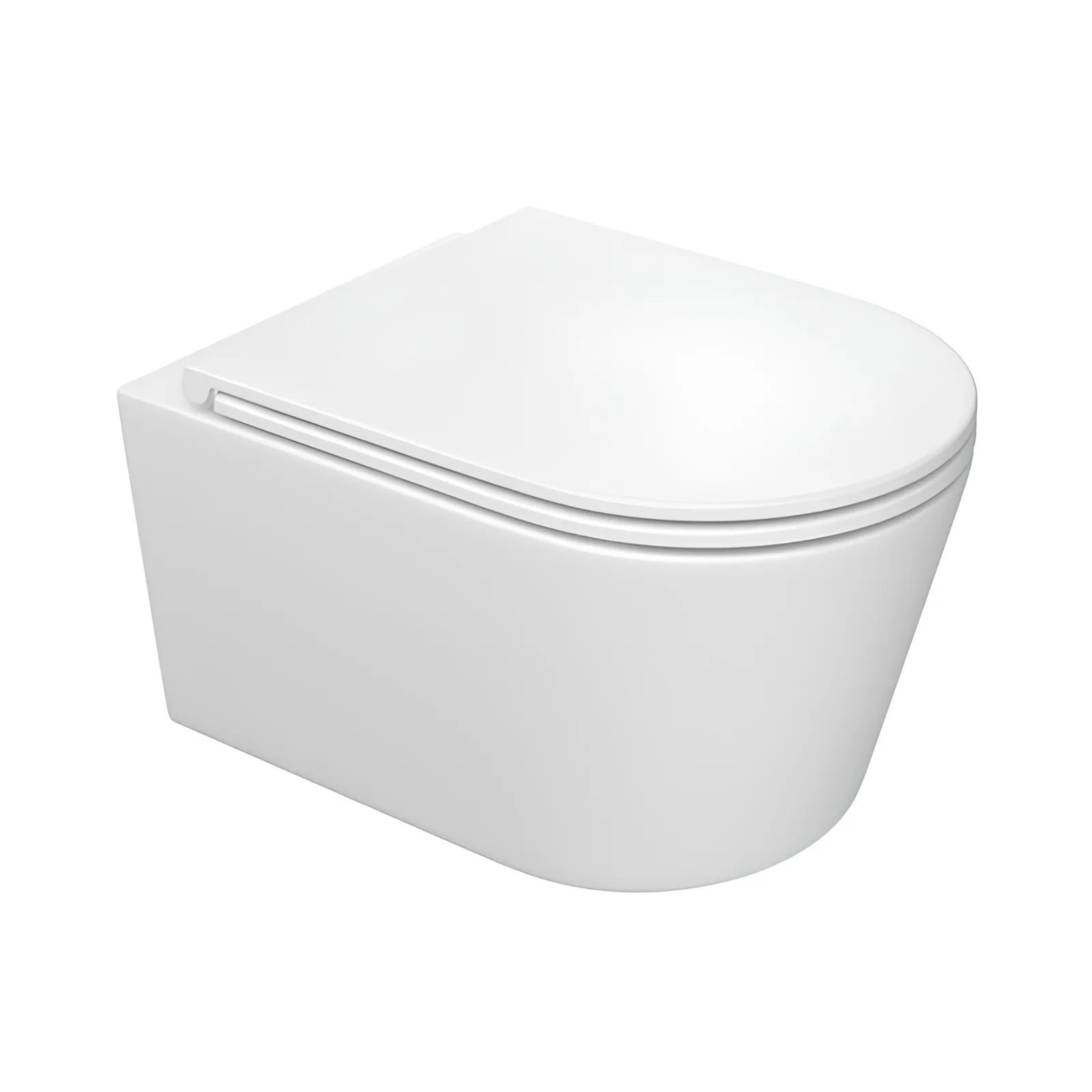 Kit Completo Bacia Suspensa Branco LK Total Clean