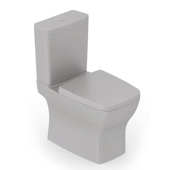 Kit de Louça Incepa Boss C/cx Acoplada Gris (termofixo)