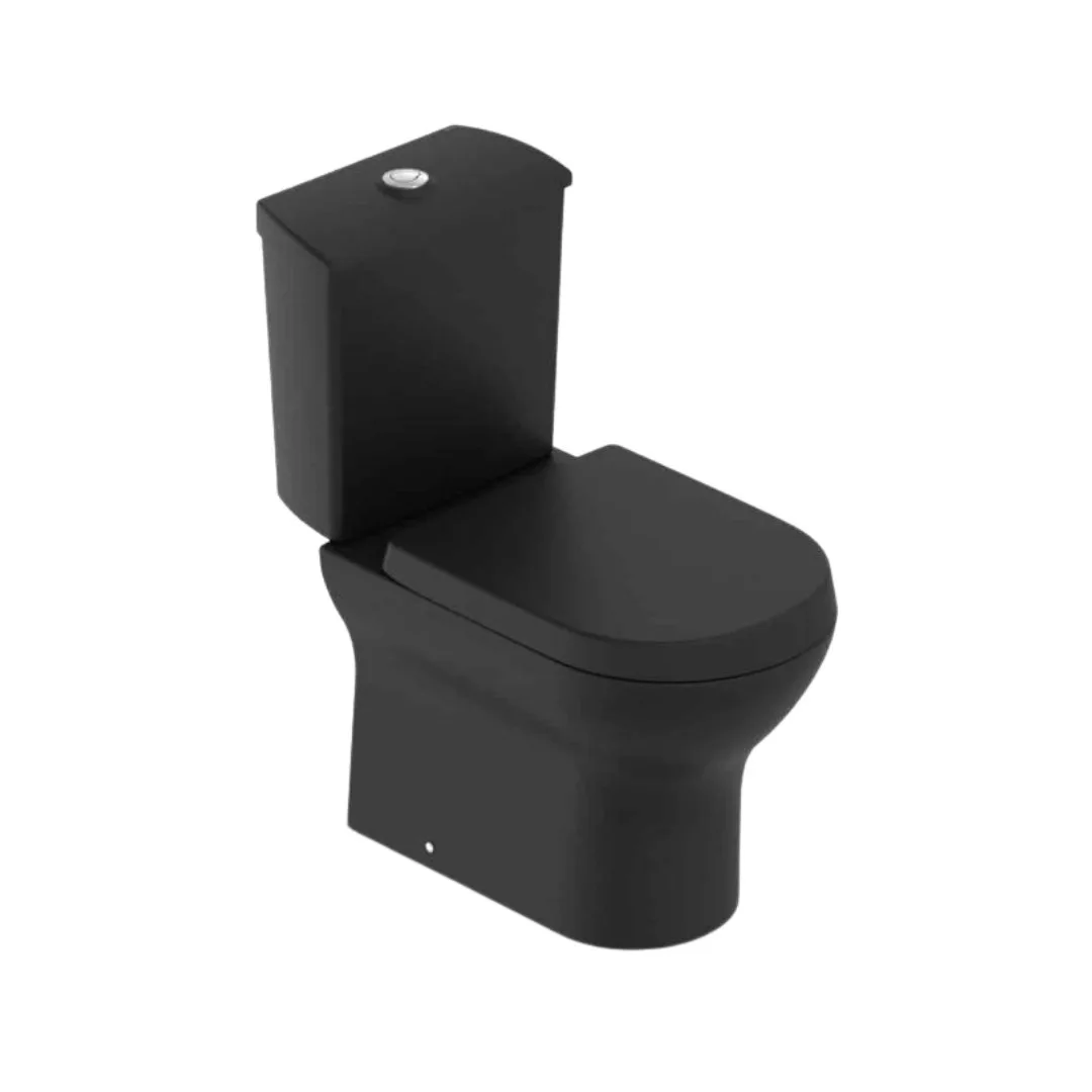 Vaso Sanitário Completo Com Caixa Acoplada Roca Nexo Black Matte