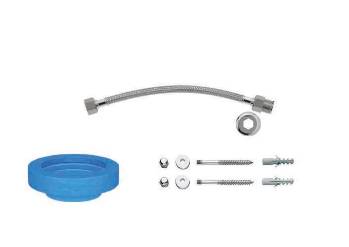 Kit Deca P/instalacao Vertical para Bacia Sanitária C/caixa Cromado