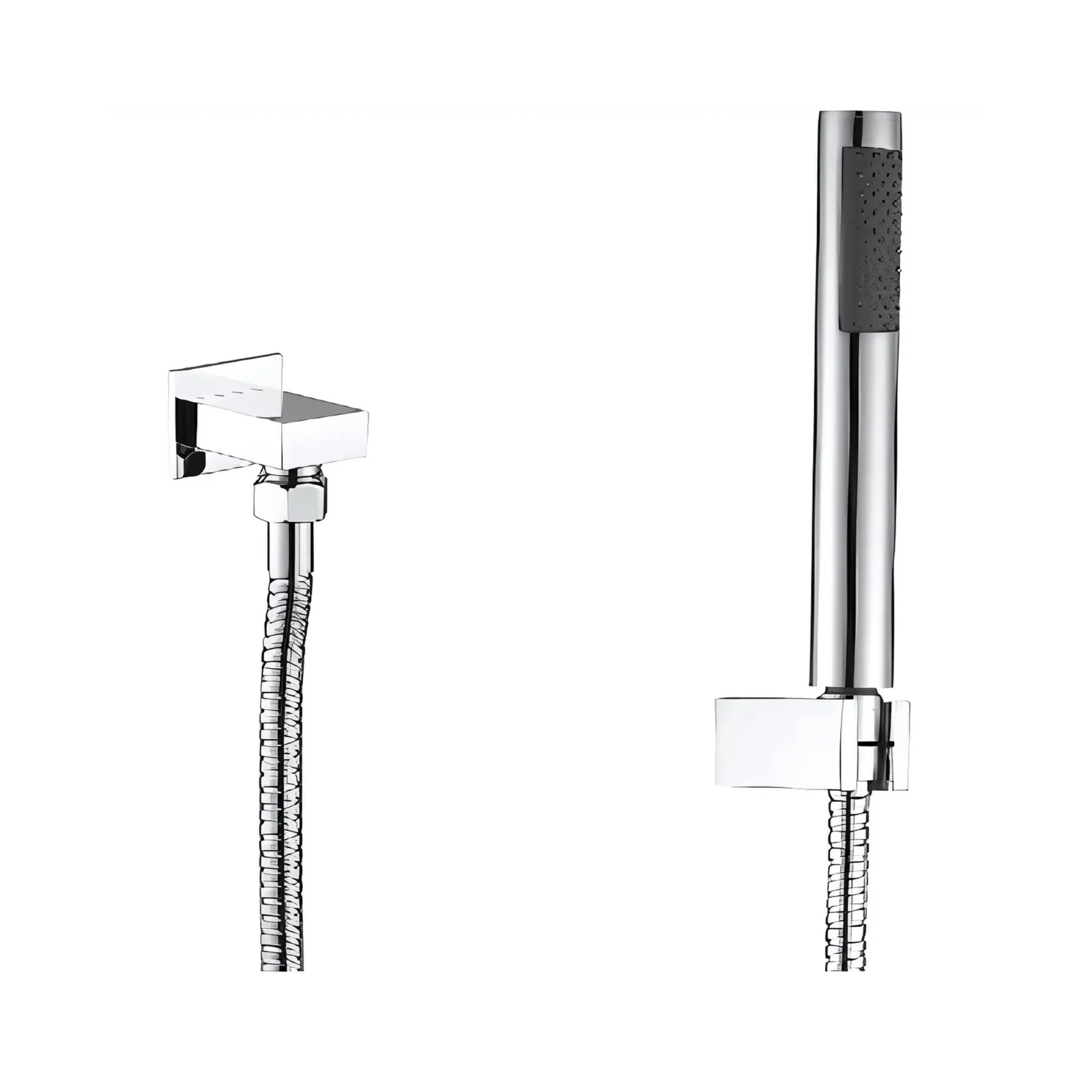 Kit de Ducha Manual para Chuveiro Chrome Doka Rainbow