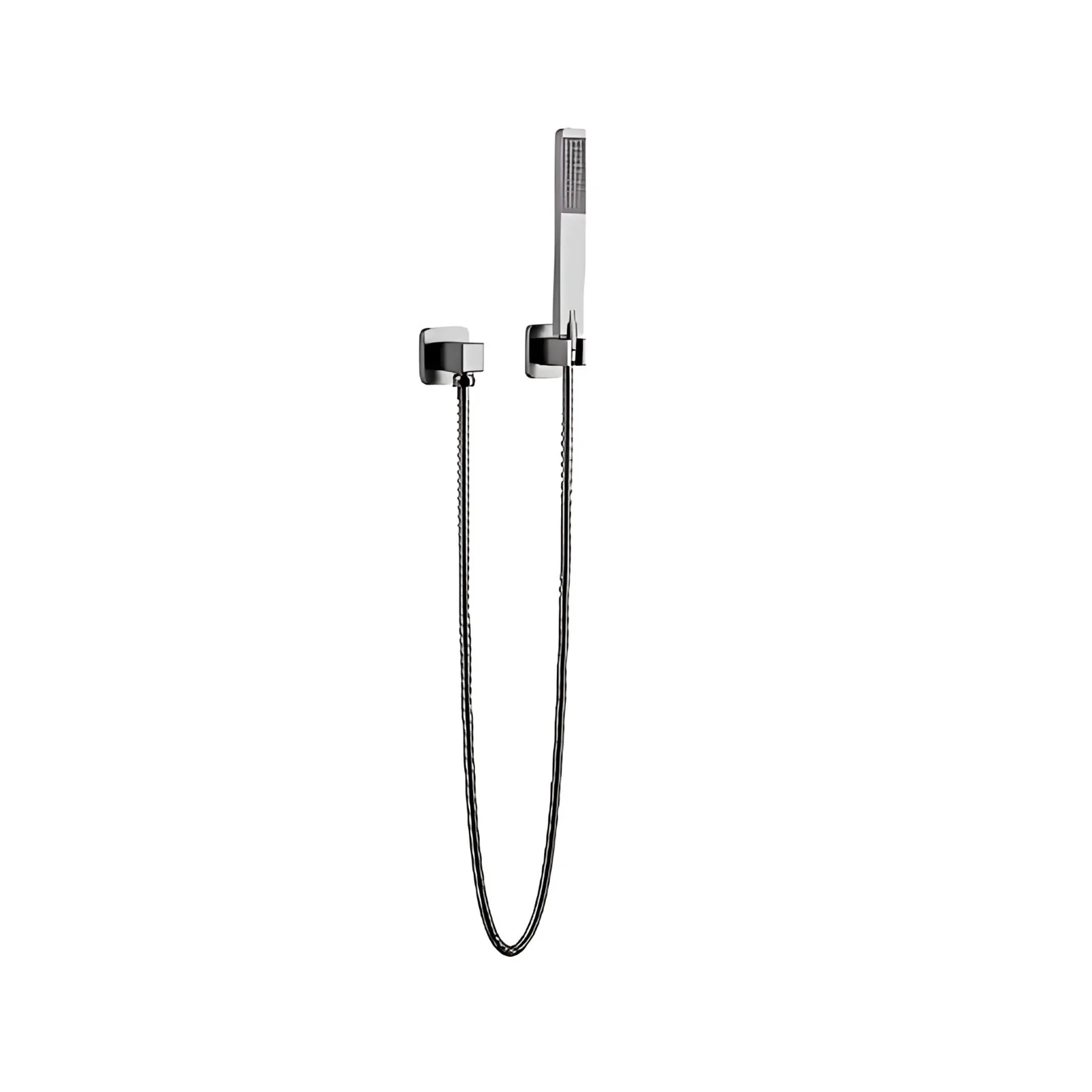 Kit Ducha Doka Manual Rivvo Brushed Nickel