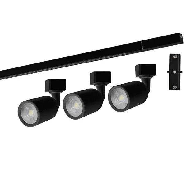 Kit Trilho Direct Led Taschibra 3000k Preto