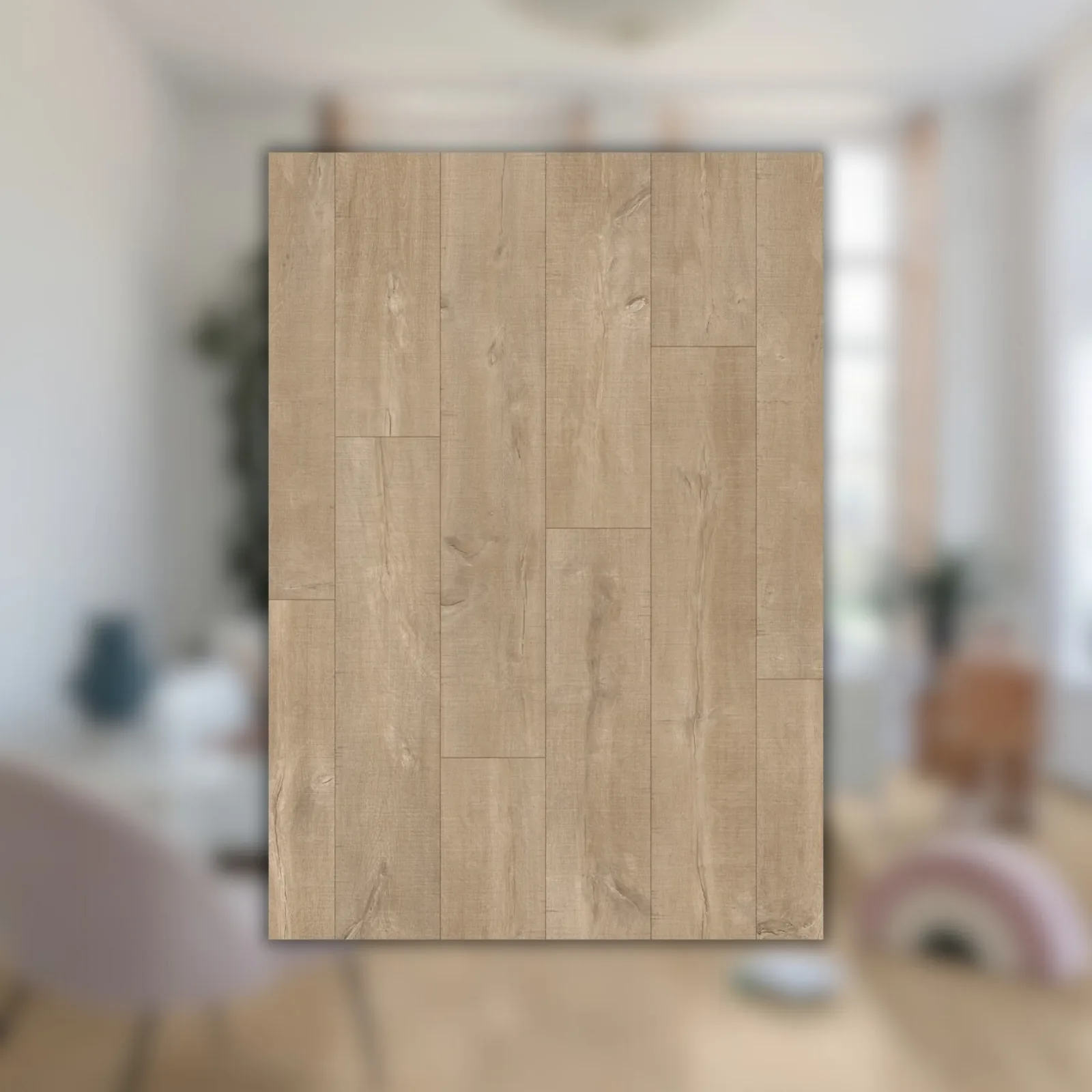 Laminado Quick-Step Bege 135,5x19,0 Eligna Wide QSEW3676 Carvalho Claro Serrado