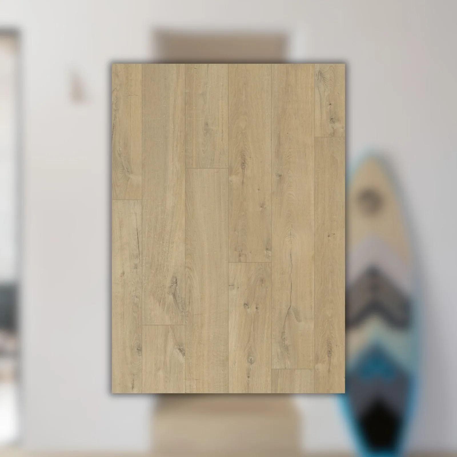 Laminado Quick-Step Bege 138X19,0 Impressive IM1856 Carvalho Suave Médio