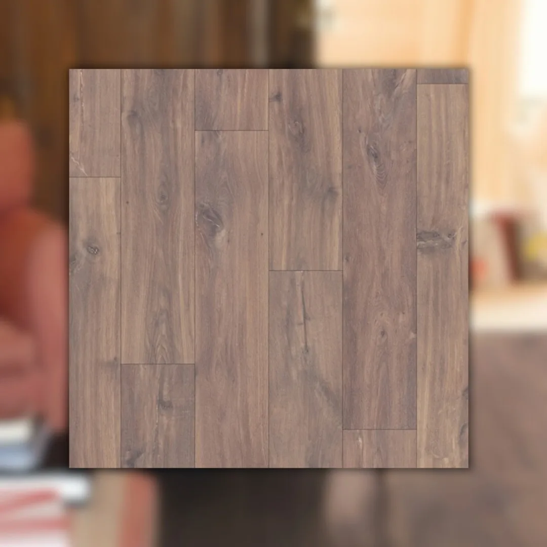 Laminado Marrom 19x120 Quick-Step Smart Carvalho Escuro Midnight Qsm 1488
