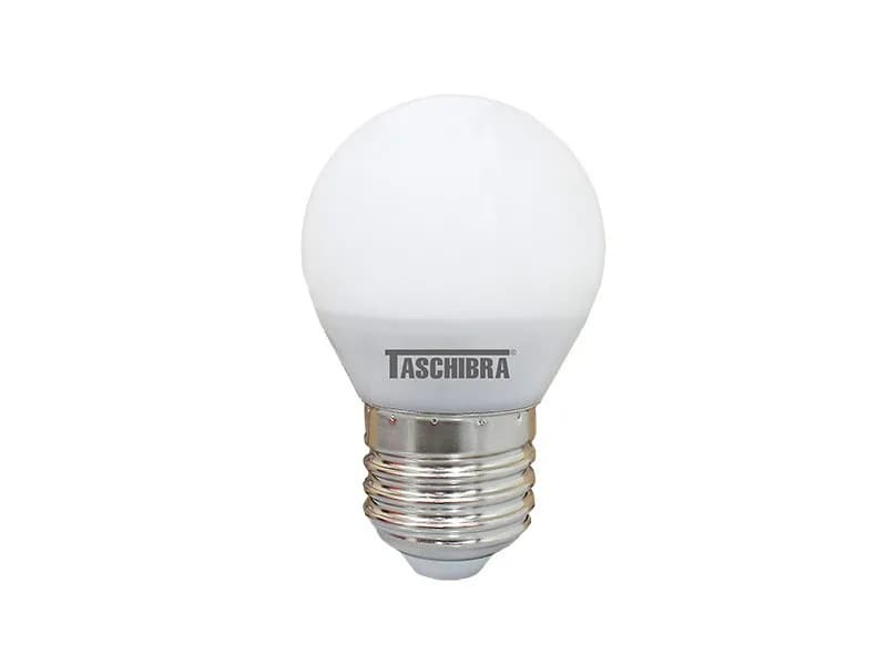 Lâmpada Taschibra Led Bolinha Tbl 40 Leitosa 4,8w 2700k